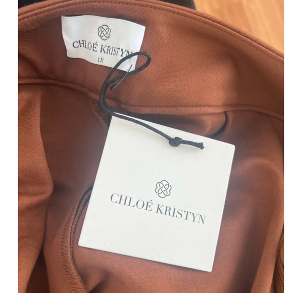 Chloe Kristyn Bridgette Wide Leg Ponte Pant - Picture 10 of 11